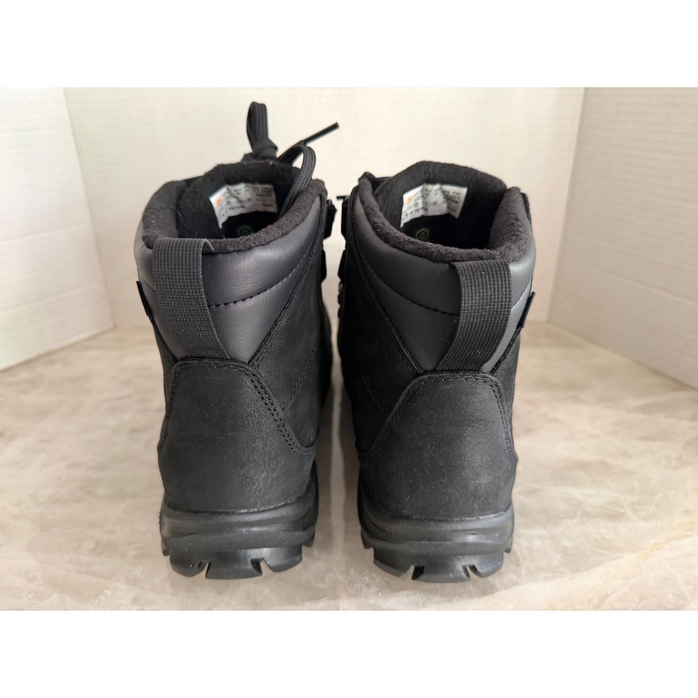 Timberland ChillBerg Waterproof Boots Mens 9 Black Primaloft Insulated Hiking - Picture 3 of 15